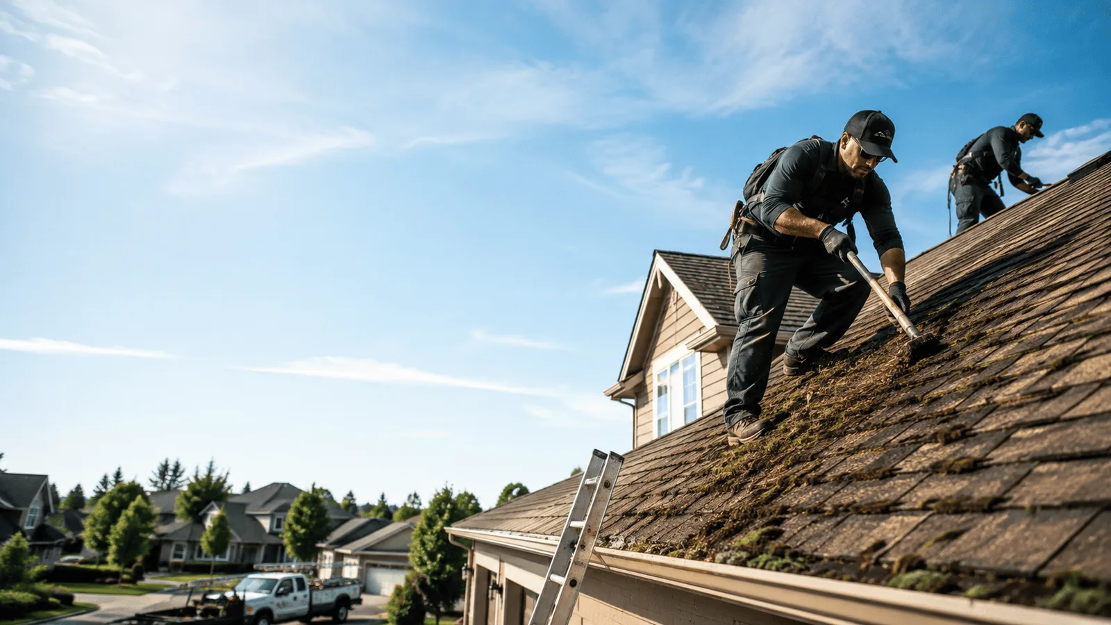 Roof Moss Removal in Valley Lee, MD near me